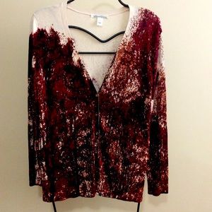 Kenneth Cole v-neck cardigan